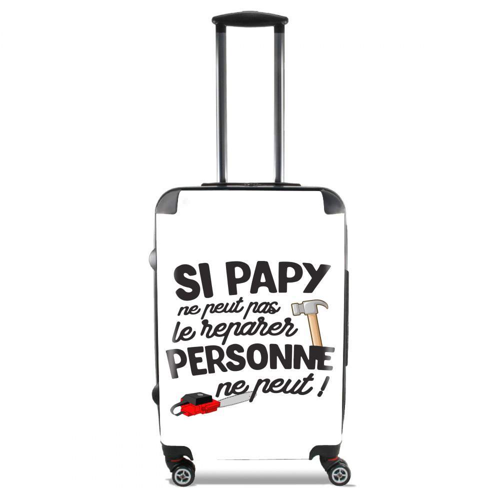  Si papy ne peut pas le reparer personne ne peut for Lightweight Hand Luggage Bag - Cabin Baggage