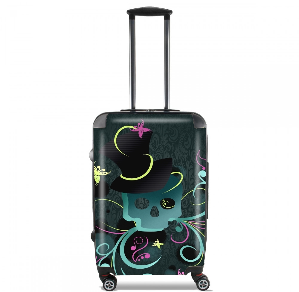  Skull Pop Art Disco for Lightweight Hand Luggage Bag - Cabin Baggage