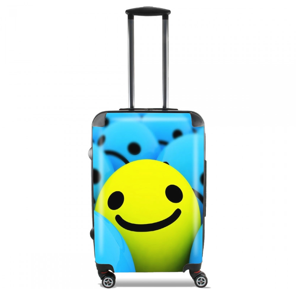 Smiley - Smile or Not for Lightweight Hand Luggage Bag - Cabin Baggage