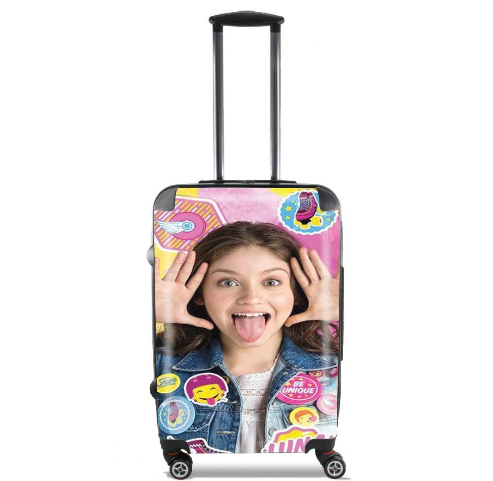  Soy Luna Collage Fan for Lightweight Hand Luggage Bag - Cabin Baggage