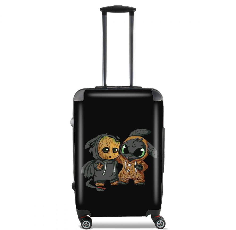  Groot x Dragon krokmou for Lightweight Hand Luggage Bag - Cabin Baggage