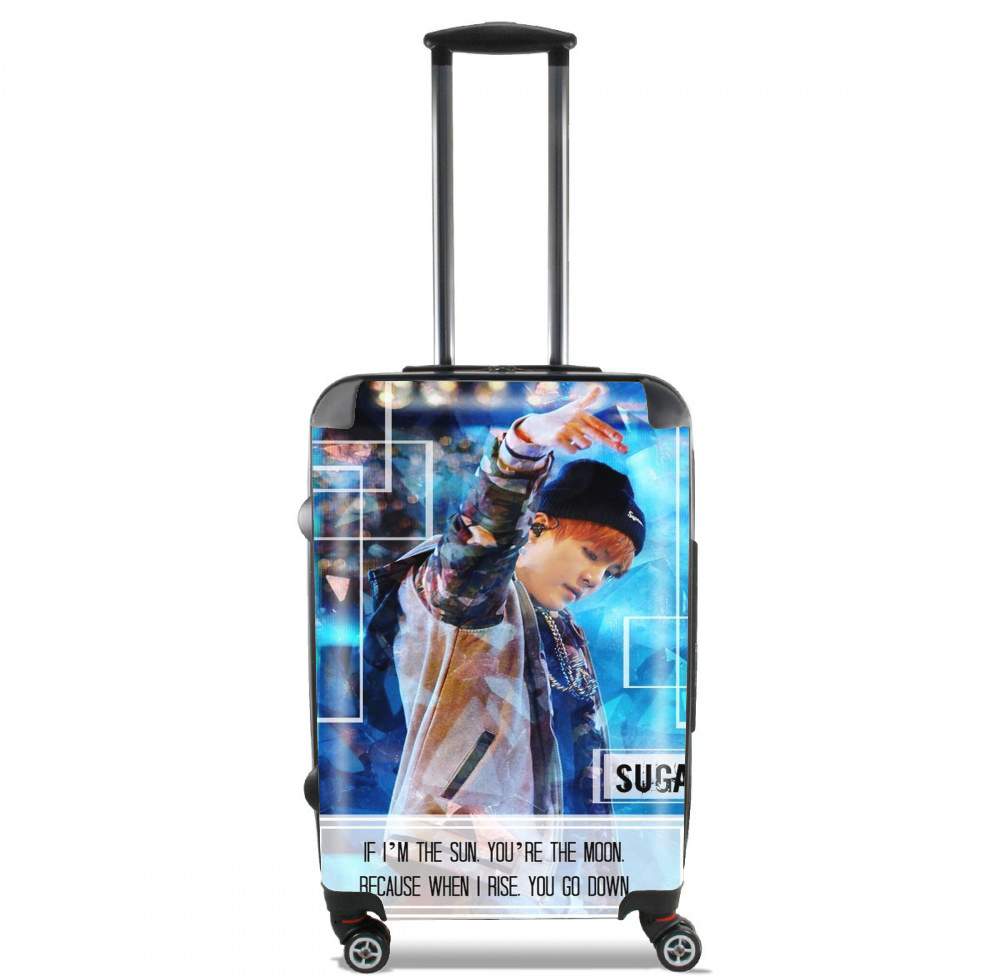  Suga BTS Kpop for Lightweight Hand Luggage Bag - Cabin Baggage
