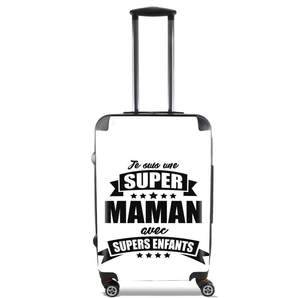  Super maman avec super enfants for Lightweight Hand Luggage Bag - Cabin Baggage