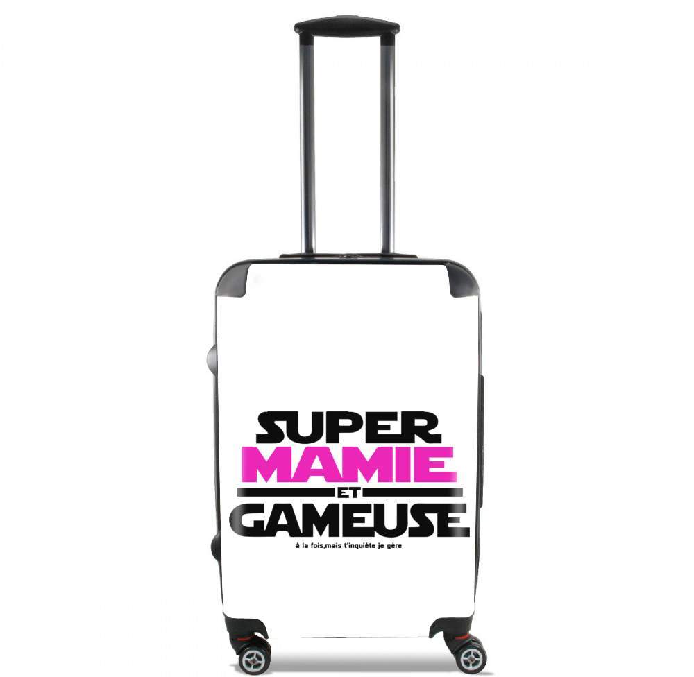  Super mamie et gameuse for Lightweight Hand Luggage Bag - Cabin Baggage