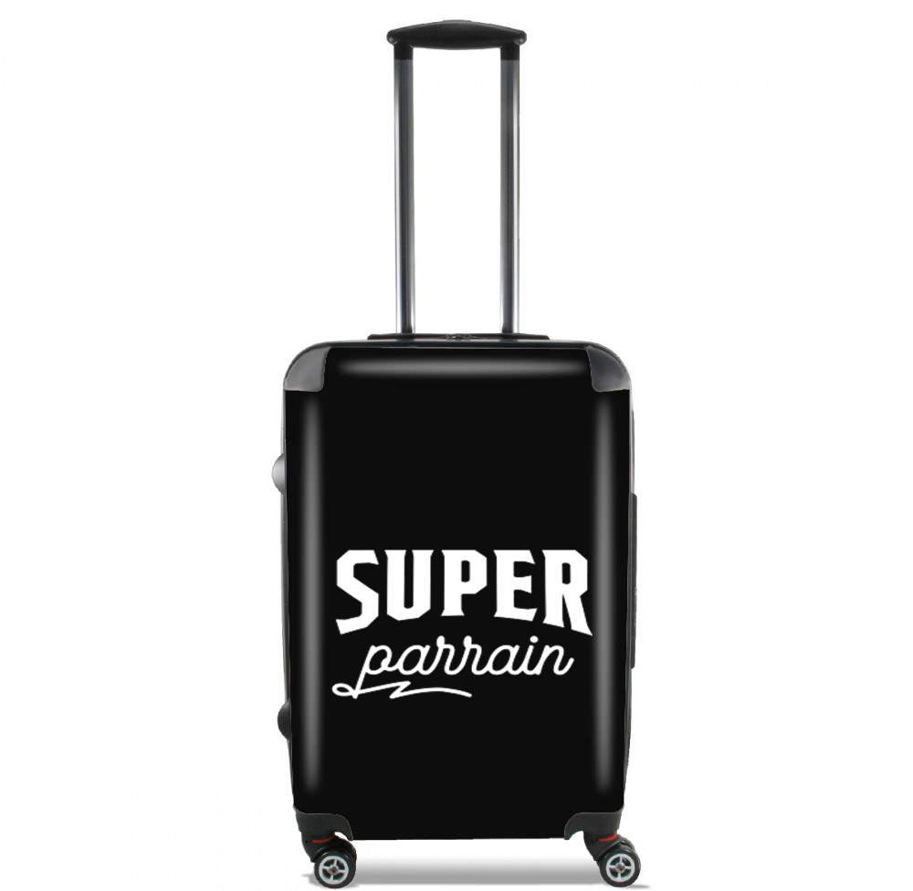  Super parrain humour famille cadeau for Lightweight Hand Luggage Bag - Cabin Baggage