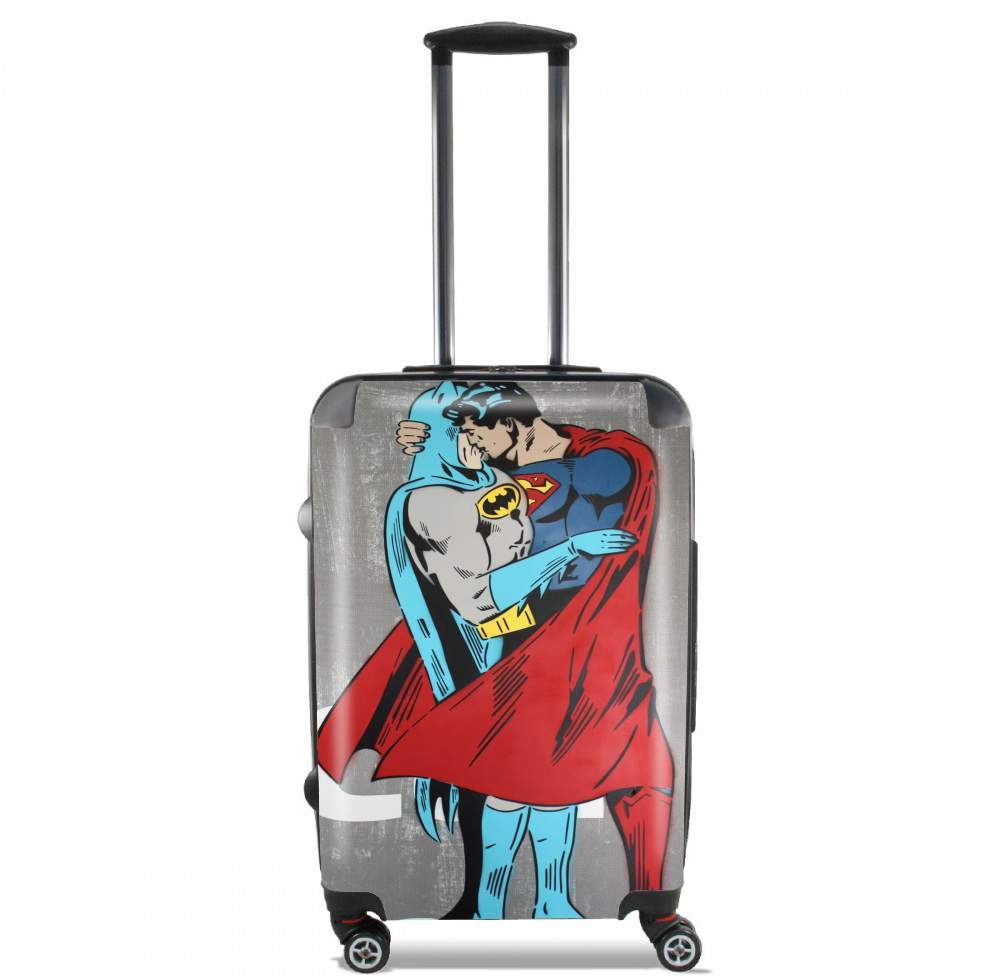  Superman And Batman Kissing For Equality for Lightweight Hand Luggage Bag - Cabin Baggage