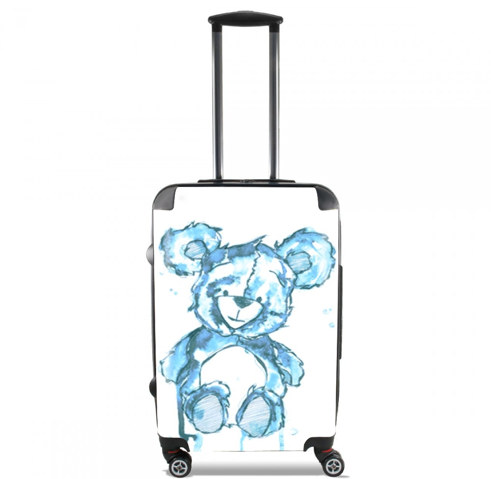  Blue Teddy Bear for Lightweight Hand Luggage Bag - Cabin Baggage