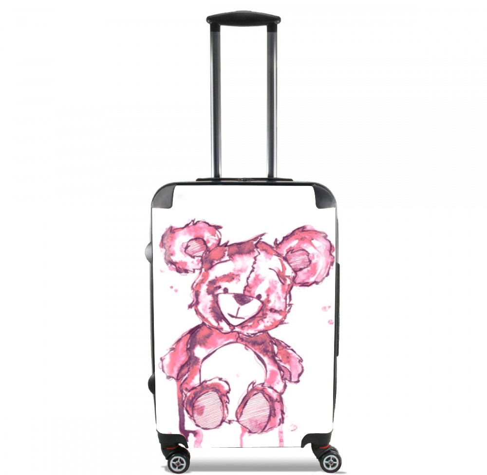  Pink Teddy Bear for Lightweight Hand Luggage Bag - Cabin Baggage