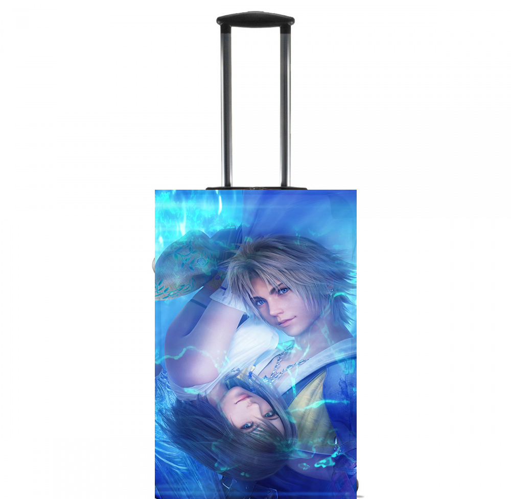  Tidus X Yuna LOVE for Lightweight Hand Luggage Bag - Cabin Baggage