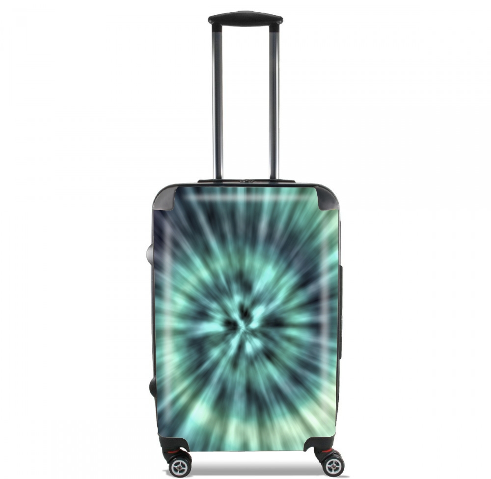  TIE DYE - GREEN AND BLUE for Lightweight Hand Luggage Bag - Cabin Baggage