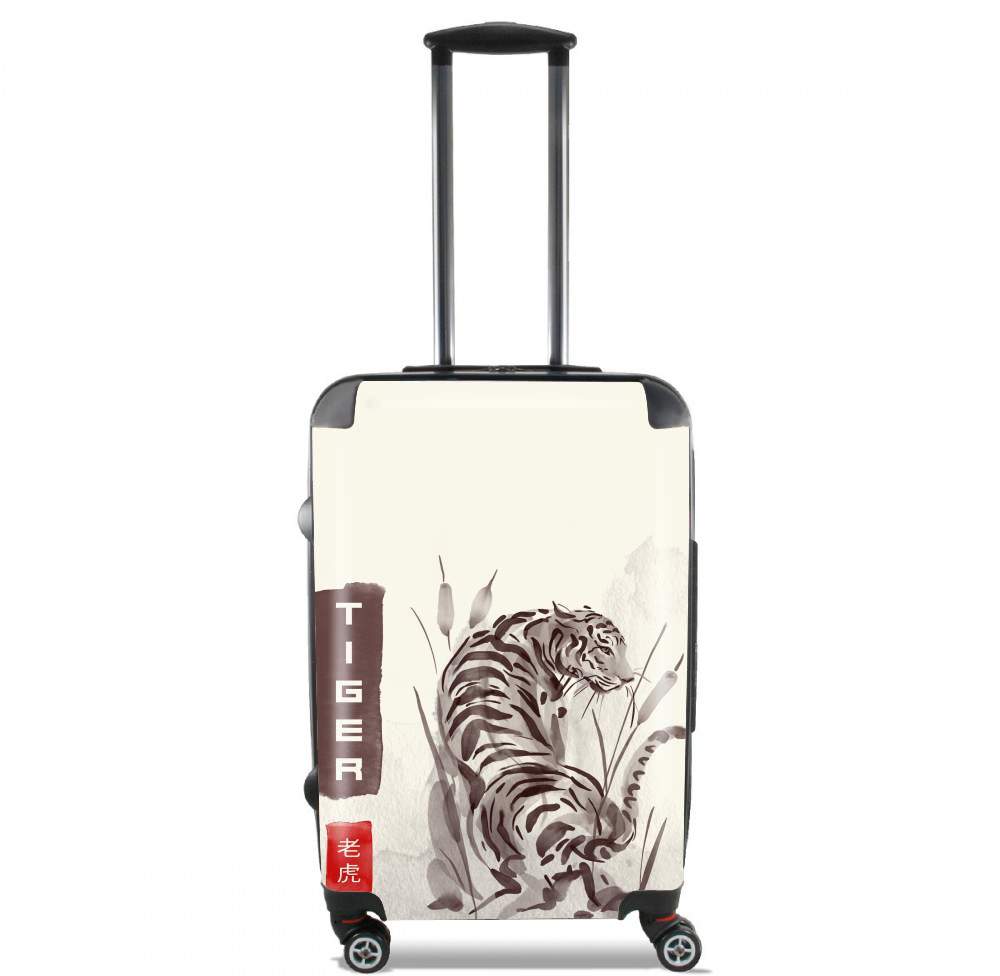  Tiger Japan Watercolor Art for Lightweight Hand Luggage Bag - Cabin Baggage