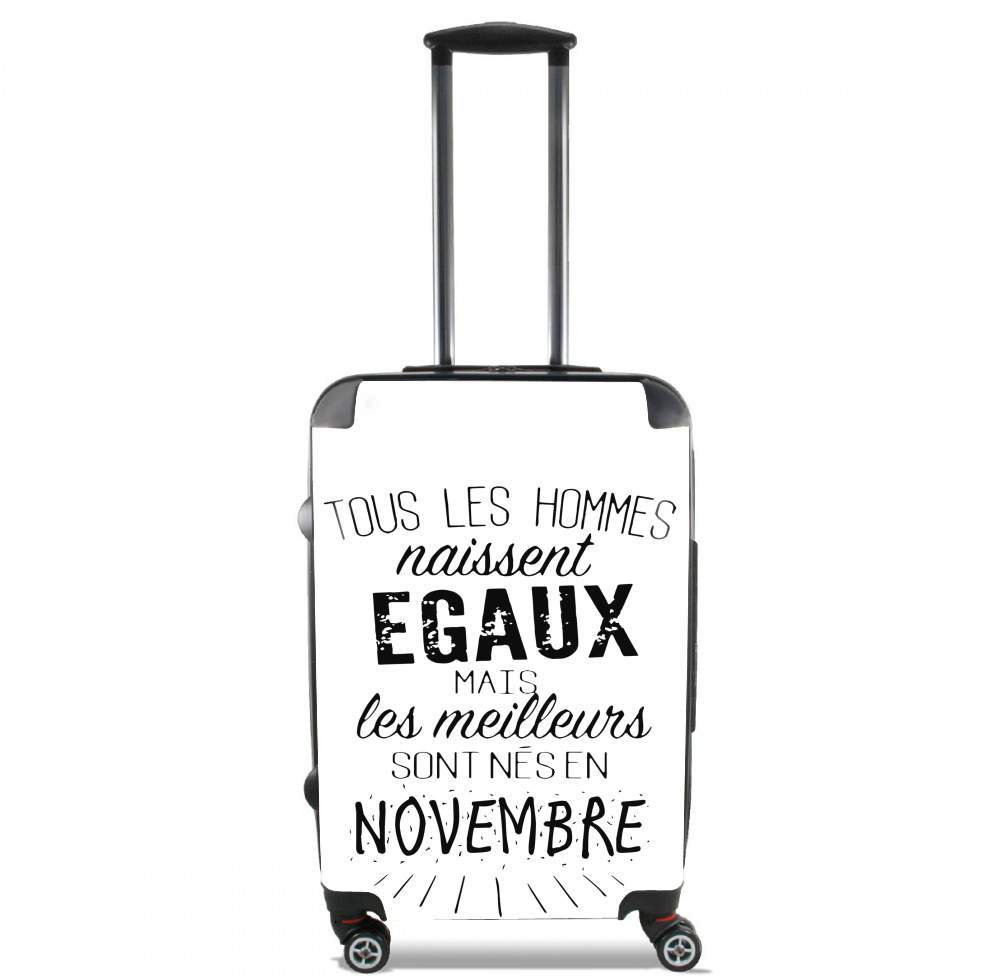  Tous les hommes naissent egaux mais les meilleurs sont nes en Novembre for Lightweight Hand Luggage Bag - Cabin Baggage