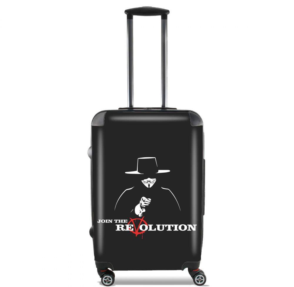  V For Vendetta Join the revolution for Lightweight Hand Luggage Bag - Cabin Baggage