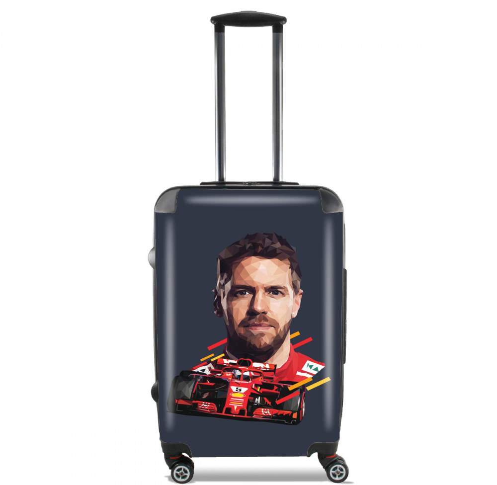  Vettel Formula One Driver for Lightweight Hand Luggage Bag - Cabin Baggage