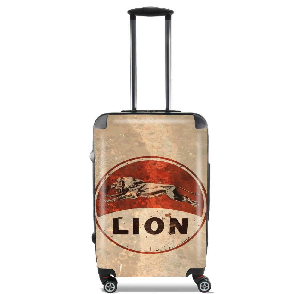  Vintage Gas Station Lion for Lightweight Hand Luggage Bag - Cabin Baggage