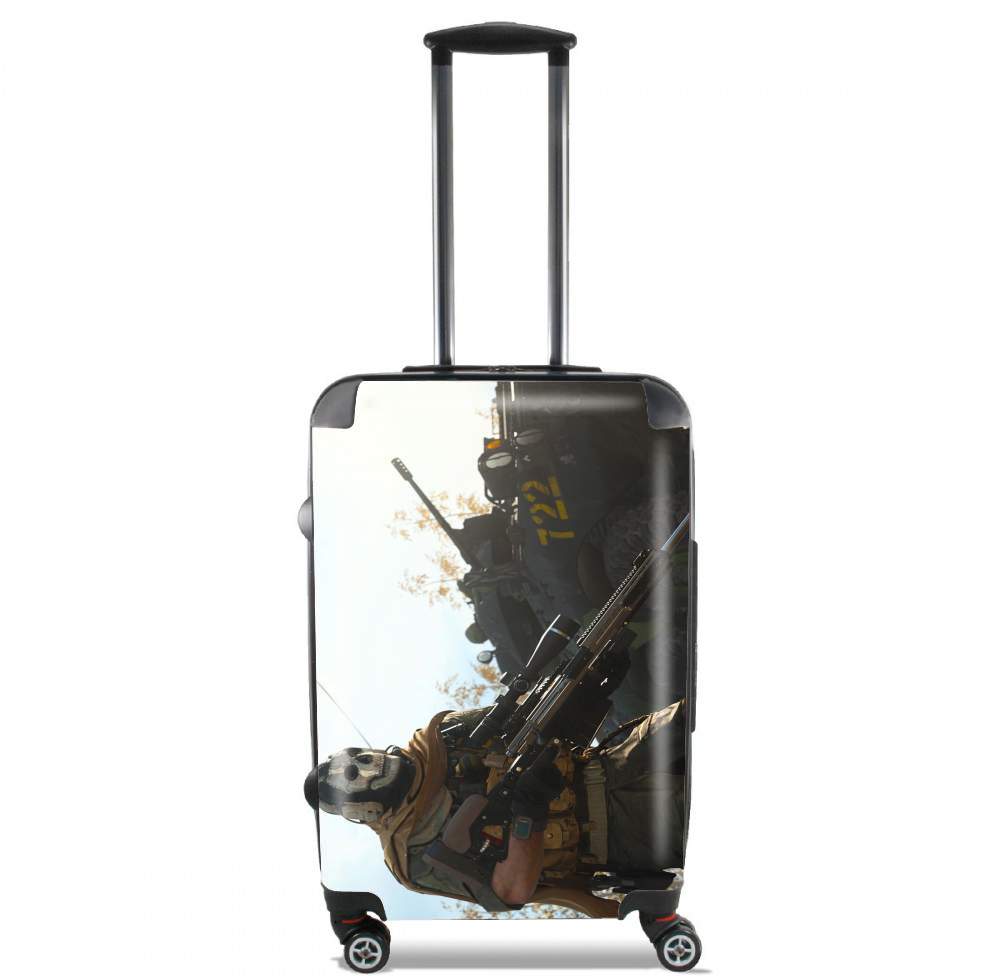  Warzone Ghost Art for Lightweight Hand Luggage Bag - Cabin Baggage