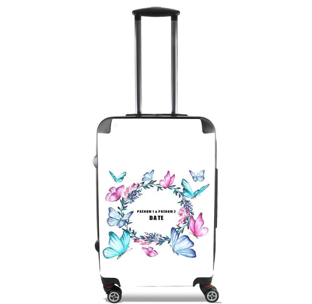  Watercolor Butterfly wedding invitation for Lightweight Hand Luggage Bag - Cabin Baggage
