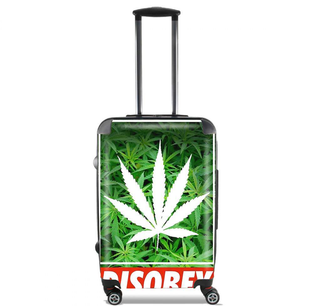  Weed Cannabis Disobey for Lightweight Hand Luggage Bag - Cabin Baggage