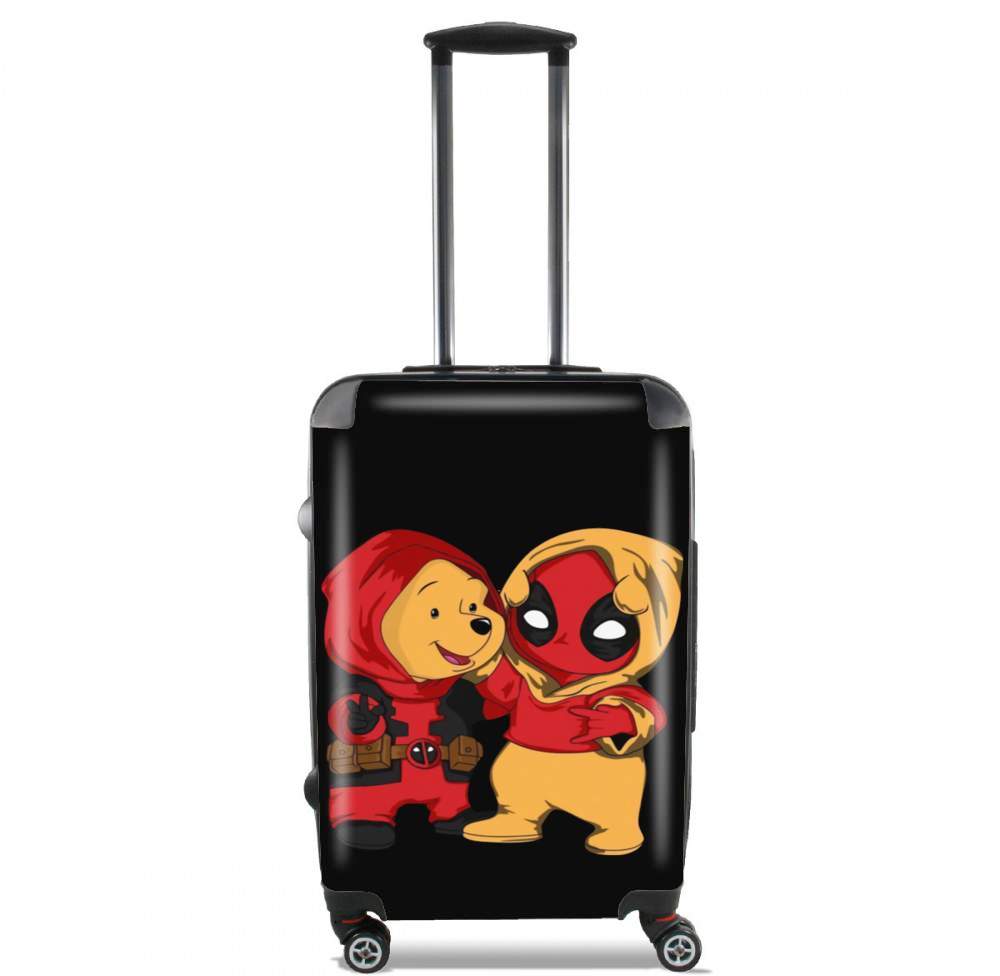  Winnnie the Pooh x Deadpool for Lightweight Hand Luggage Bag - Cabin Baggage