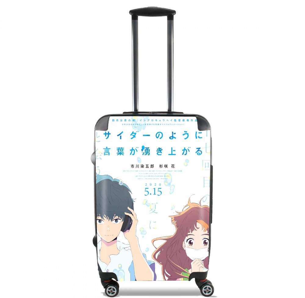 Words Bubble Up Like Soda Pop for Lightweight Hand Luggage Bag - Cabin Baggage